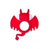 Красное эрекционное кольцо на пенис JOS COCKY DEVIL - JOS - в Екатеринбурге купить с доставкой