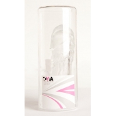 Прозрачная гелевая насадка с клиторальным отростком - 13 см. - Toyfa Basic - в Екатеринбурге купить с доставкой