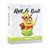 Стимулирующий презерватив-насадка Roll   Ball Apple - Sitabella - купить с доставкой в Екатеринбурге