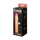 Телесная насадка-удлинитель из неоскин - 19,5 см. - LOVETOY (А-Полимер) - в Екатеринбурге купить с доставкой