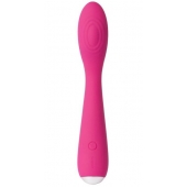 Ярко-розовый G-стимулятор IRIS Clitoral   G-spot Vibrator - 18 см. - Svakom