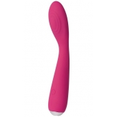 Ярко-розовый G-стимулятор IRIS Clitoral   G-spot Vibrator - 18 см. - Svakom