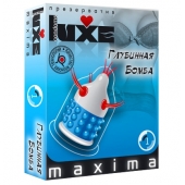 Презерватив LUXE Maxima  Глубинная бомба  - 1 шт. - Luxe - купить с доставкой в Екатеринбурге