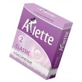 Классические презервативы Arlette Classic - 3 шт. - Arlette - купить с доставкой в Екатеринбурге