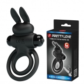 Черное эрекционное кольцо с вибростимуляцией клитора Vibrant Penis Ring III - Baile - в Екатеринбурге купить с доставкой