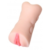 Телесный двусторонний мастурбатор Rich Fruit - вагина и анус - ToyFa - в Екатеринбурге купить с доставкой