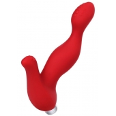 Красный силиконовый вибростимулятор простаты Proman - 12,5 см. - ToyFa - в Екатеринбурге купить с доставкой