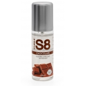 Смазка на водной основе S8 Flavored Lube со вкусом шоколада - 125 мл. - Stimul8 - купить с доставкой в Екатеринбурге