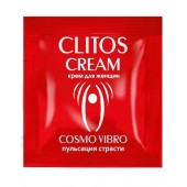 Пробник возбуждающего крема для женщин Clitos Cream - 1,5 гр. - Биоритм - купить с доставкой в Екатеринбурге