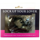 Черные меховые наручники Love с ключиками - Baile - купить с доставкой в Екатеринбурге