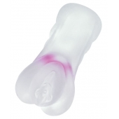 Прозрачный реалистичный мастурбатор Juicy Pussy Crystal Rose - ToyFa - в Екатеринбурге купить с доставкой