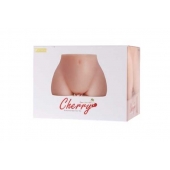 Мастурбатор-полуторс Cherry с вибрацией и двумя любовными тоннелями - KOKOS - в Екатеринбурге купить с доставкой