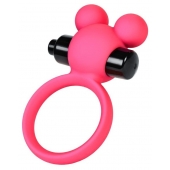 Розовое виброкольцо на пенис A-Toys - A-toys - в Екатеринбурге купить с доставкой
