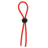 Красное эрекционное лассо с одной бусиной-утяжкой STRETCHY THIN LASSO - Dream Toys - в Екатеринбурге купить с доставкой