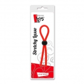 Красное эрекционное лассо с одной бусинкой-утяжкой STRETCHY THICK LASSO - Dream Toys - в Екатеринбурге купить с доставкой