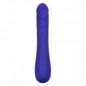 Фиолетовый вибратор с электростимуляцией Intimate E-Stimulator Petite Wand - 18,5 см. - California Exotic Novelties - купить с доставкой в Екатеринбурге