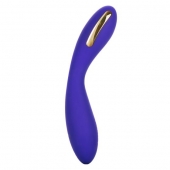 Фиолетовый вибратор с электростимуляцией Intimate E-Stimulator Wand - 21,5 см. - California Exotic Novelties - купить с доставкой в Екатеринбурге