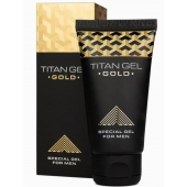 Гель для увеличения члена Titan Gel Gold Tantra - 50 мл. - Titan - купить с доставкой в Екатеринбурге