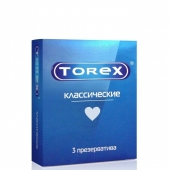 Гладкие презервативы Torex  Классические  - 3 шт. - Torex - купить с доставкой в Екатеринбурге