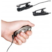 Черные электрические зажимы для сосков Shock Therapy Nipple Clamps - Pipedream - купить с доставкой в Екатеринбурге