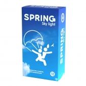 Ультратонкие презервативы SPRING SKY LIGHT - 12 шт. - SPRING - купить с доставкой в Екатеринбурге