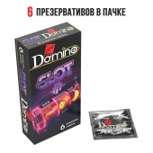 Ароматизированные презервативы DOMINO  Фруктовый слот  - 6 шт. - Domino - купить с доставкой в Екатеринбурге