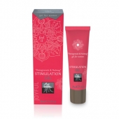 Возбуждающий интимный гель для двоих STIMULATION GEL Pomegranate   Nutmeg - 30 мл. - Shiatsu - купить с доставкой в Екатеринбурге