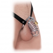 Кольцо верности Extreme Chastity Belt с фиксацией головки - Pipedream - купить с доставкой в Екатеринбурге