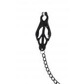 Зажимы на соски Darkside с цепочкой - Lola Games - купить с доставкой в Екатеринбурге