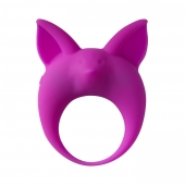 Фиолетовое эрекционное кольцо Kitten Kyle - Lola Games - в Екатеринбурге купить с доставкой