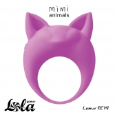 Фиолетовое эрекционное кольцо Lemur Remi - Lola Games - в Екатеринбурге купить с доставкой