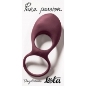 Бордовое эрекционное виброкольцо Daydream - Lola Games - в Екатеринбурге купить с доставкой