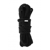 Черная веревка для шибари DELUXE BONDAGE ROPE - 5 м. - Dream Toys - купить с доставкой в Екатеринбурге