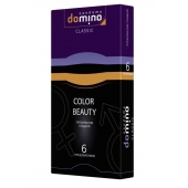 Разноцветные презервативы DOMINO Colour Beauty - 6 шт. - Domino - купить с доставкой в Екатеринбурге