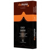 Презервативы с увеличенным количеством смазки DOMINO Easy Entry - 6 шт. - Domino - купить с доставкой в Екатеринбурге