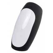 Черно-белый перезаряжаемый мастурбатор Erotist Hailstorm - Erotist Adult Toys - в Екатеринбурге купить с доставкой