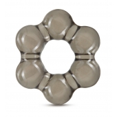 Дымчатое эрекционное кольцо Stay Hard Thick Bead Cock Ring - Blush Novelties - в Екатеринбурге купить с доставкой