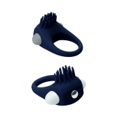 Синее эрекционное виброкольцо STIMU RING - Dream Toys - в Екатеринбурге купить с доставкой