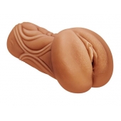 Кофейный мастурбатор-вагина Dumpling - Lola Games - в Екатеринбурге купить с доставкой
