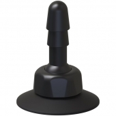 Плаг с присоской для фиксации насадок Deluxe 360° Swivel Suction Cup Plug - Doc Johnson - купить с доставкой в Екатеринбурге