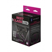 Черный пояс для насадок BEST CLASS STRAP - LOVETOY (А-Полимер) - купить с доставкой в Екатеринбурге