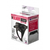 Черный пояс для насадок CLASS STRAP Restyling - LOVETOY (А-Полимер) - купить с доставкой в Екатеринбурге