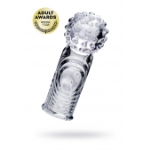 Прозрачная рельефная насадка на палец Ricol - 8 см. - A-toys в Екатеринбурге Прозрачная рельефная насадка на палец Ricol - 8 см. - A-toys