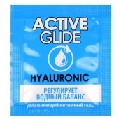 Лубрикант на водной основе Active Glide с гиалуроновой кислотой - 3 гр. - Биоритм - купить с доставкой в Екатеринбурге