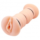 Телесный вибромастурбатор-вагина Michelle - Baile - в Екатеринбурге купить с доставкой