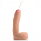 Телесный фаллоимитатор Squirting Dildo - 21,6 см. - XR Brands