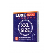 Презервативы увеличенного размера LUXE Royal XXL Size - 3 шт. - Luxe - купить с доставкой в Екатеринбурге