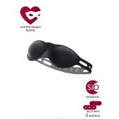 Черная плотная силиконовая маска - ToyFa - купить с доставкой в Екатеринбурге