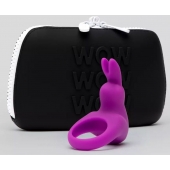 Фиолетовое эрекционное виброкольцо Happy Rabbit Cock Ring Kit - Happy Rabbit - в Екатеринбурге купить с доставкой