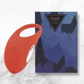 Красное кольцо с вибрацией Thor Cockring - FeelzToys - в Екатеринбурге купить с доставкой